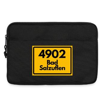ALTE POSTLEITZAHL 4902 PLZ 32105 BAD SALZUFLEN NRW - Laptoptasche 13" - Schwarz - Vorne