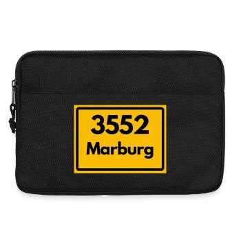 OLD POSTCODE 3552 ZIP 35037 MARBURG HESSEN - Laptop bag 13" - black - Front
