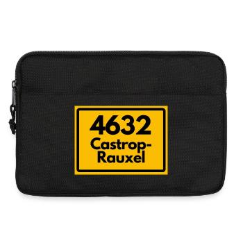 ALTE POSTLEITZAHL 4632 PLZ 44575 CASTROP RAUXEL  - Laptoptasche 13" - Schwarz - Vorne