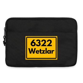 ALTE POSTLEITZAHL 6322 PLZ 35578 WETZLAR HESSEN - Laptoptasche 13" - Schwarz - Vorne