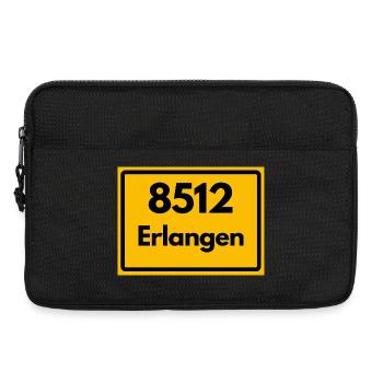 ALTE POSTLEITZAHL 8512 PLZ 91052 ERLANGEN BAYERN - Laptoptasche 13" - Schwarz - Vorne
