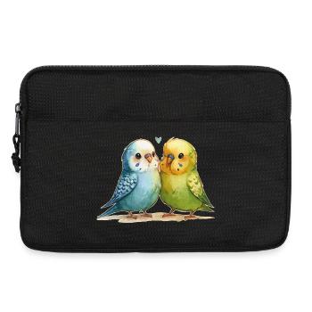 Budgies - Laptop bag 13" - black - Front