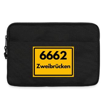 ALTE POSTLEITZAHL 6662 PLZ 66482 ZWEIBRÜCKEN RP - Laptoptasche 13" - Schwarz - Vorne