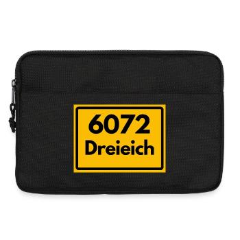OLD POSTCODE 6072 ZIP 63303 DREIEICH HESSEN - Laptop bag 13" - black - Front