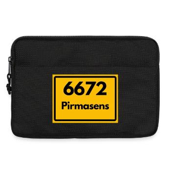 ANCIEN CODE POSTAL 6672 ZIP 66953 PIRMASENS RP - Sacoche pour ordinateur portable 13 pouces - noir - Devant