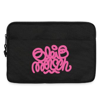 Bleib_Mensch - Sacoche pour ordinateur portable 13 pouces - noir - Devant
