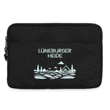 Lüneburger Heide - Laptoptasche 13" - Schwarz - Vorne