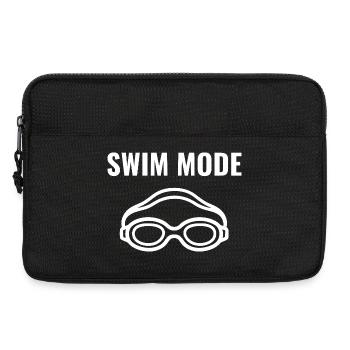 Swim Mode für echte Schwimmer - Laptoptasche 13" - Schwarz - Vorne