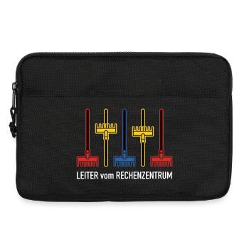 Rechenzentrum Design Gartengeräte Rechen Leiter - Laptoptasche 13" - Schwarz - Vorne