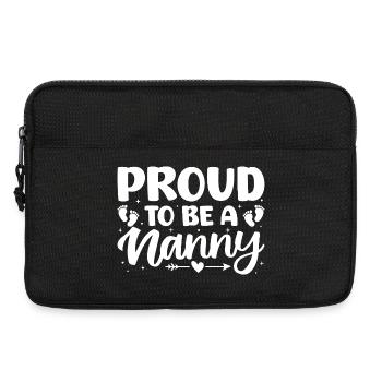 Childcare Provider Proud To Be A Nanny Daycare - Laptoptasche 13" - Schwarz - Vorne