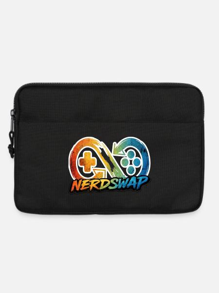NerdSwap Gaming Merch - Laptop bag 13" - black