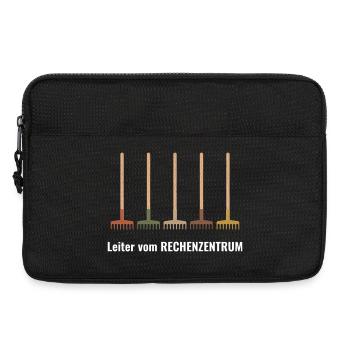 Rechenzentrum Gärtner Garten Gartenarbeit - Laptoptasche 13" - Schwarz - Vorne