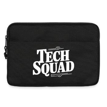 Tech Squad - Laptoptasche 13" - Schwarz - Vorne