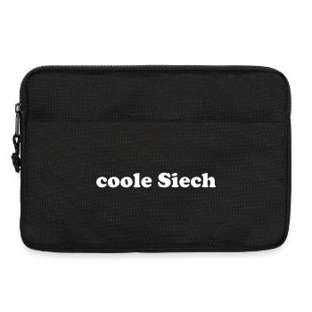 coole Siech - Laptoptasche 13" - Schwarz - Vorne