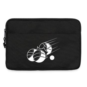 Boules de boule pour Bouler Boules Boulekugel - Sacoche pour ordinateur portable 13 pouces - noir - Devant