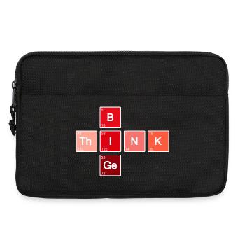 Think Big (Rot) - Laptoptasche 13" - Schwarz - Vorne