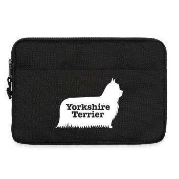 Yorkshire Terrier - Laptop bag 13" - black - Front