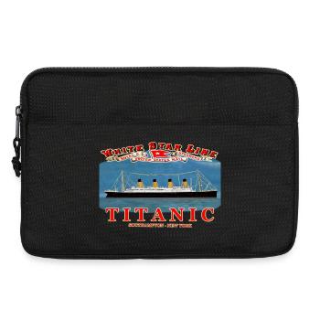 TITANIC CREATION Louis RUNEMBERG © Adagp - Sacoche pour ordinateur portable 13 pouces - noir - Devant