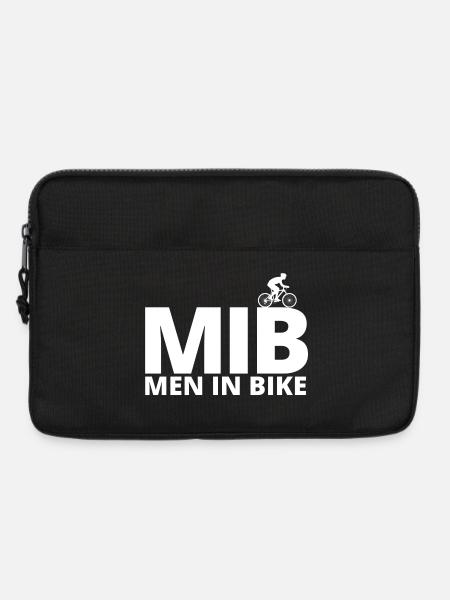 Radfahren, Radfahrer, Fahrradfan - Laptoptasche 13" - Schwarz