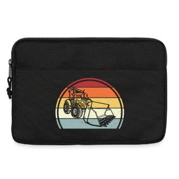 Excavatrice - Sacoche pour ordinateur portable 13 pouces - noir - Devant