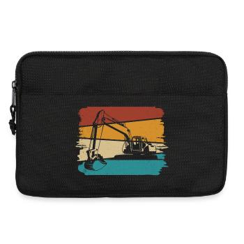 Excavatrice - Sacoche pour ordinateur portable 13 pouces - noir - Devant