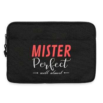Mister Perfect Well Almost - Laptop bag 13" - black - Front