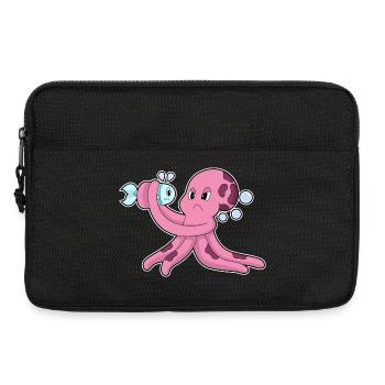 Poisson poulpe - Sacoche pour ordinateur portable 13 pouces - noir - Devant