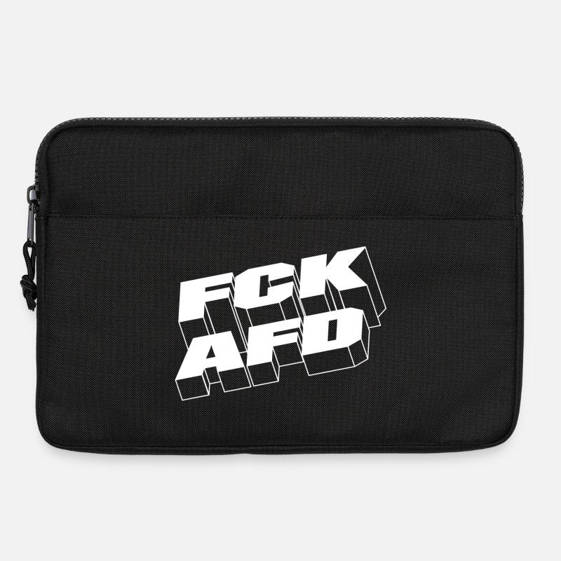 FCKAFD - Laptoptasche 13" - Schwarz