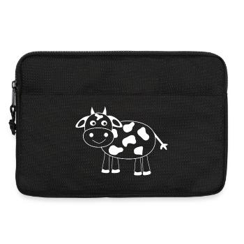 Kuh - Laptoptasche 13" - Schwarz - Vorne