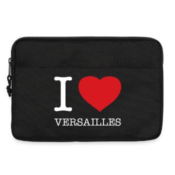 I LOVE VERSAILLES - Laptoptasche 13" - Schwarz - Vorne