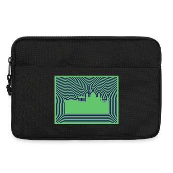 Berlin Skyline - Laptoptasche 13" - Schwarz - Vorne