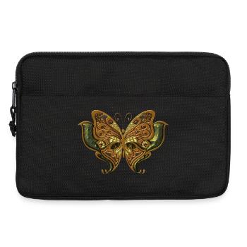 Atemberaubender eleganter Schmetterling. - Laptoptasche 13" - Schwarz - Vorne