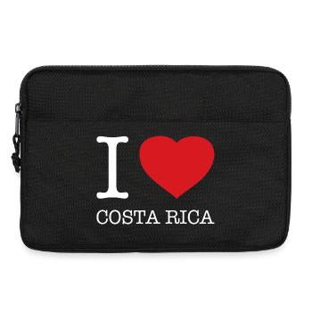 I LOVE COSTA RICA Kostarika - Laptoptasche 13" - Schwarz - Vorne