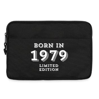 geboren 1979, Geburtsjahr 1979 - Laptoptasche 13" - Schwarz - Vorne
