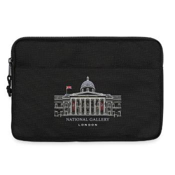 Londres, Musée d’art National Gallery Dessin à la main - Sacoche pour ordinateur portable 13 pouces - noir - Devant