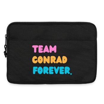 Team Sommer für immer - Laptoptasche 13" - Schwarz - Vorne