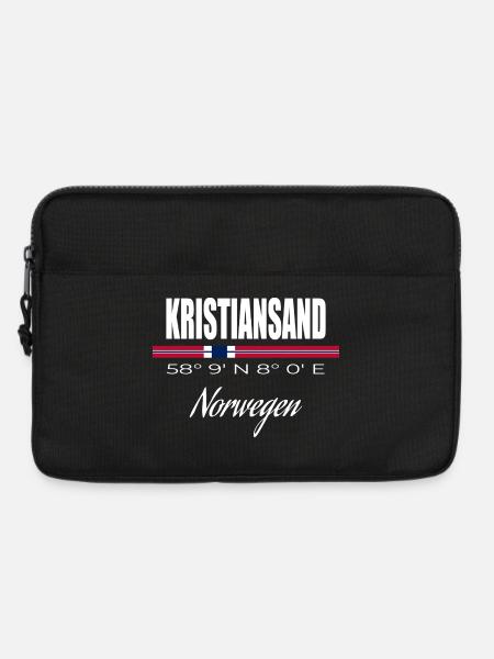 Kristiansand - Laptoptasche 13" - Schwarz