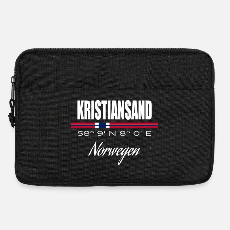 Kristiansand - Laptoptasche 13" - Schwarz