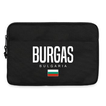 Bourgas, Bulgarie - Sacoche pour ordinateur portable 13 pouces - noir - Devant