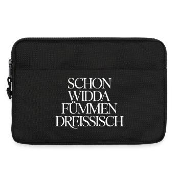 Already Widda Fümmen Dreissisch 50th birthday - Laptop bag 13" - black - Front