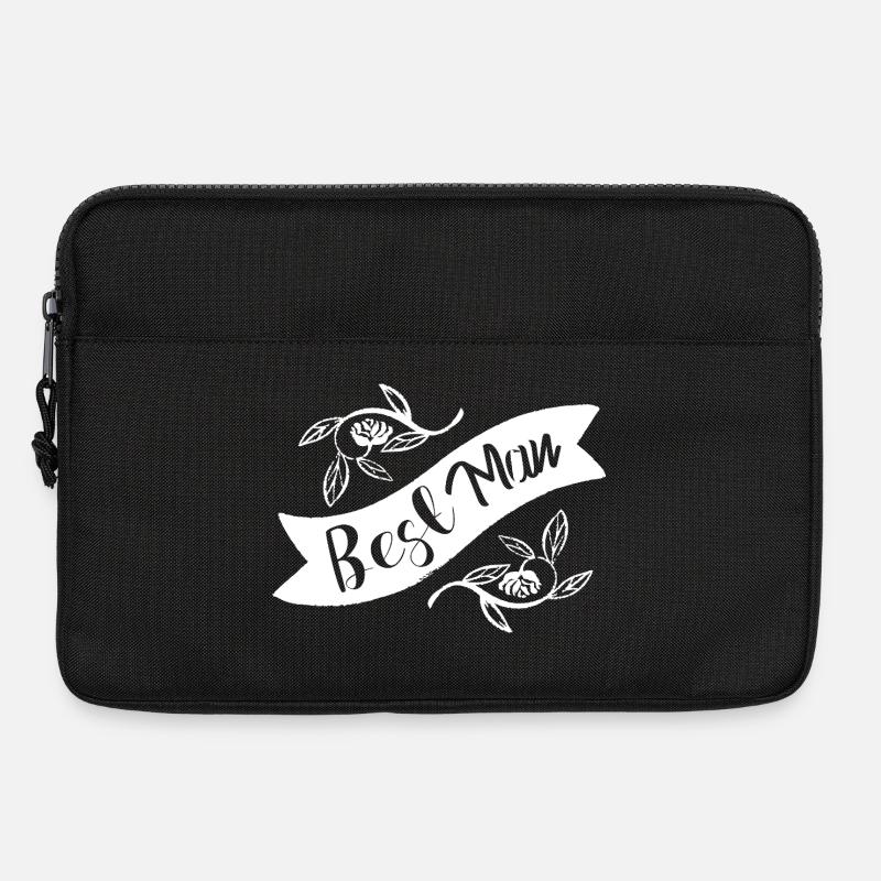 Hochzeit Hochzeitstag Jahrestag Wedding Sprüche - Laptoptasche 13" - Schwarz