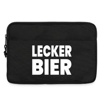 Bière - Sacoche pour ordinateur portable 13 pouces - noir - Devant