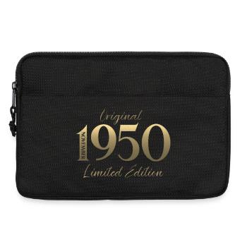 75th Birthday Original November Vintage 1950 - Laptop bag 13" - black - Front