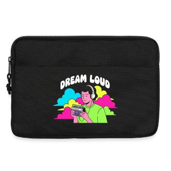 Dream Loud Neon Vibes - Sacoche pour ordinateur portable 13 pouces - noir - Devant