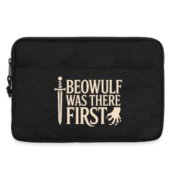 Ancient English Runic Alphabet - Laptop bag 13" - black - Front