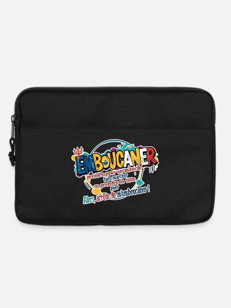 Marseille Slang Art – Emboucaner-Ausdrucksdesign - Laptoptasche 13" - Schwarz