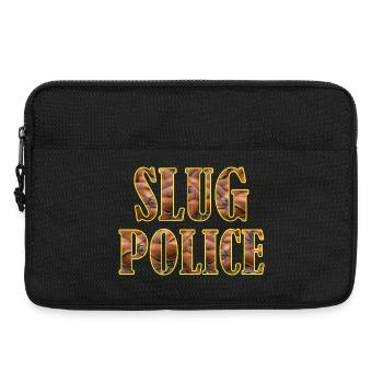SLUG POLICE Snail Hunt Gartenliebe Gärtner - Laptop bag 13" - black - Front
