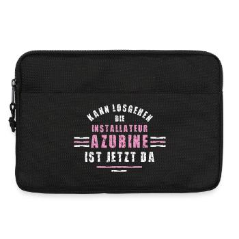Installer Trainee Training Apprenticeship Trainee Women - Laptop bag 13" - black - Front