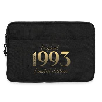 33. Geburtstag Original Januar Jahrgang 1993 - Laptoptasche 13" - Schwarz - Vorne