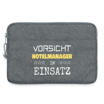 Appointment Hotel Manager - Laptop bag 13" - heather grey - Front